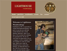 Tablet Screenshot of lighthousewoodworking.com